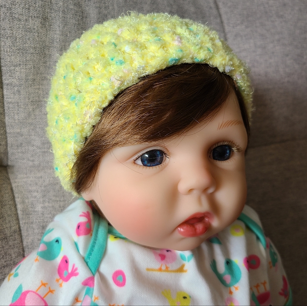 Yellow baby hat, newborn hat, baby boy beanie, baby girl hat, gender neutral hat